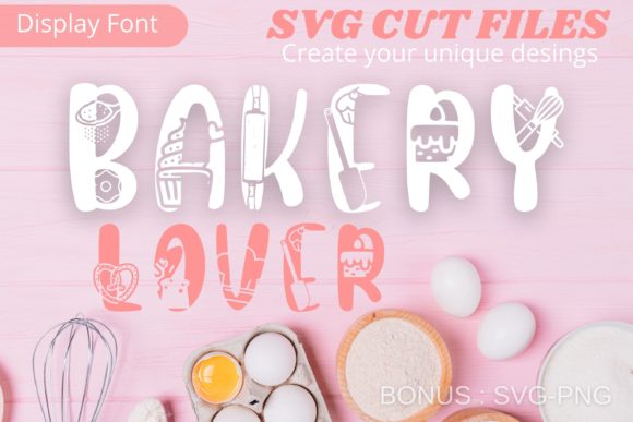 Bakery Lover: A Decorative Typeface for Editorial Design