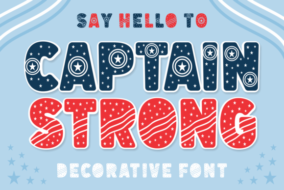 Captain Strong Font: A Patriotic Design Essential
