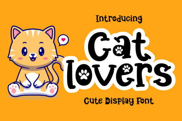 Catlovers Font: A Playful Typeface for Creative Brands