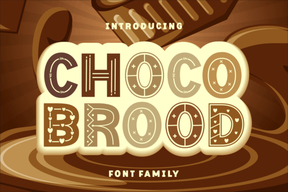 Choco Brood: A Friendly Decorative Typeface for Editors