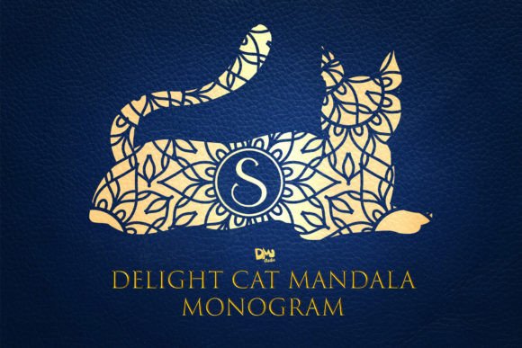 Delight Cat Mandala Monogram Typeface Review