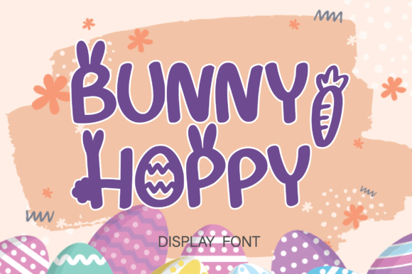 Easter Bunny Hoppy: A Playful Typeface for Editorial Design