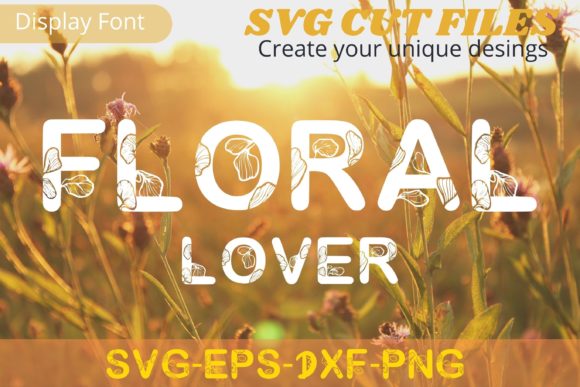 Floral Lover Font for Digital Branding