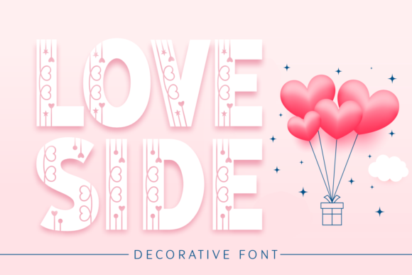 Love Side Font for Romantic Branding