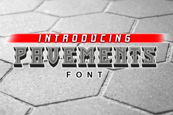 Pavements Typeface for Makers and Sellers