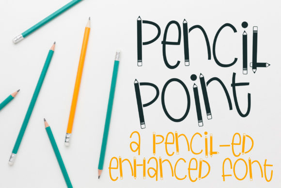 Pencil Point: A Handmade Typeface for Editorial Charm