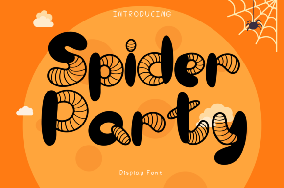 Spider Party: A Whimsical Font for Creative Brands
